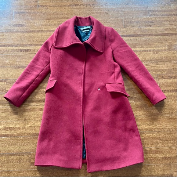 MANGO wool coat- size XS US- barley used- very good condition:) - Picture 2 of 3